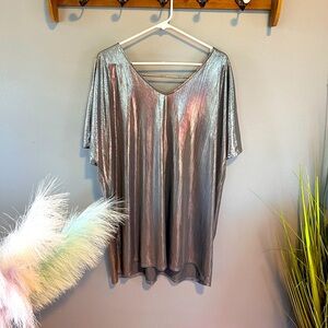 Gorgeous flowy shimmer dress